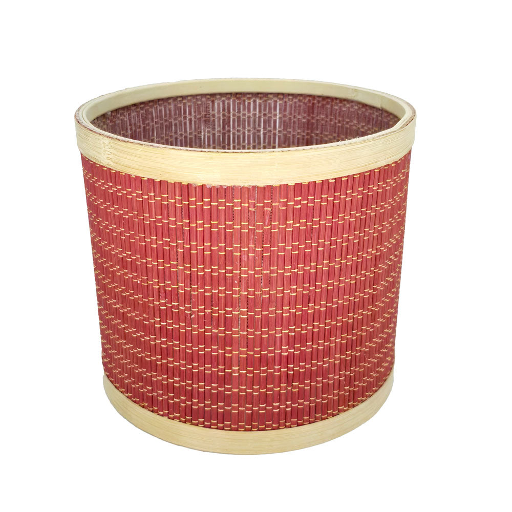 Red Flower Basket #B5