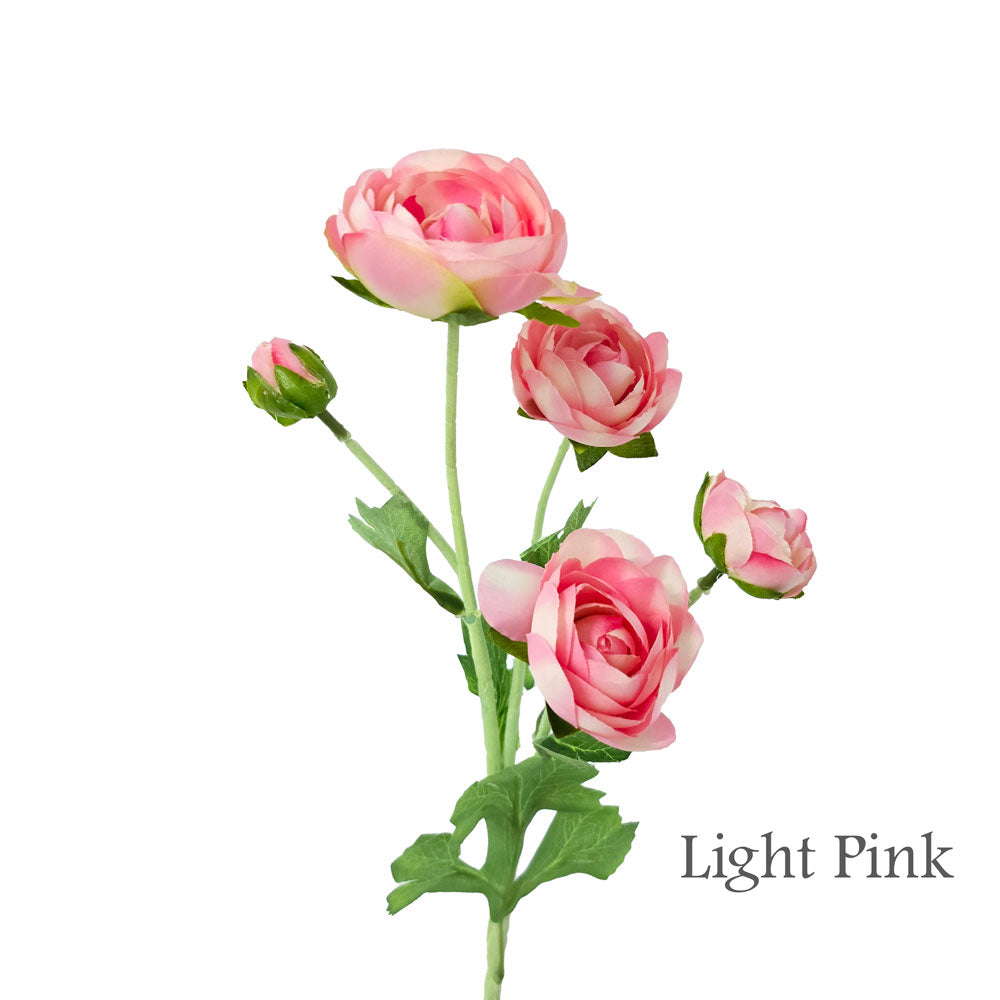 Faux Ranunculus Flower #FF182