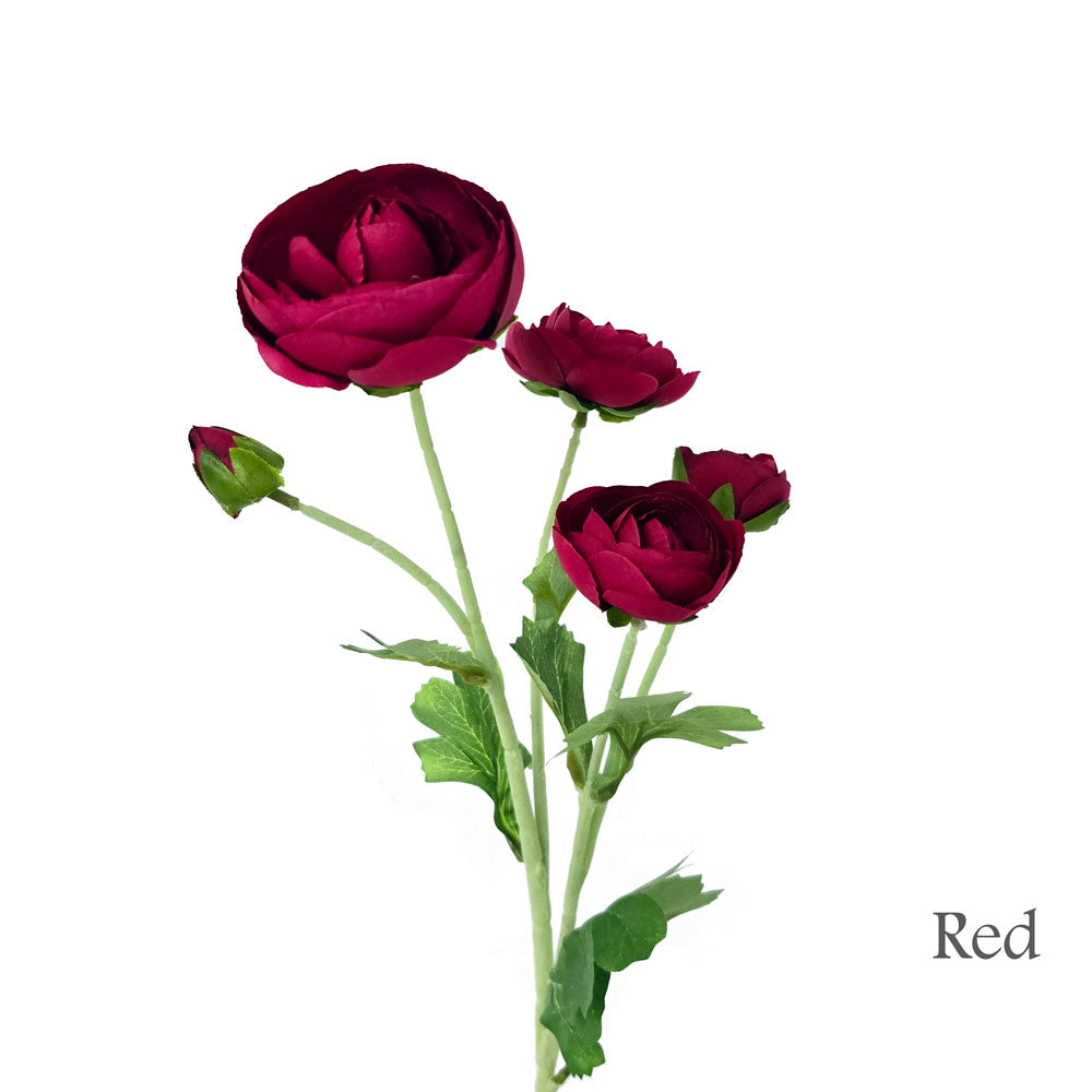 Faux Ranunculus Flower #FF182