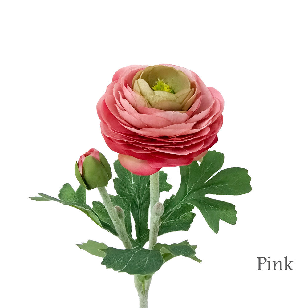 Faux Ranunculus Flower #FF186