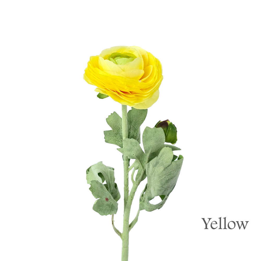 Faux Ranunculus Flower #FF186