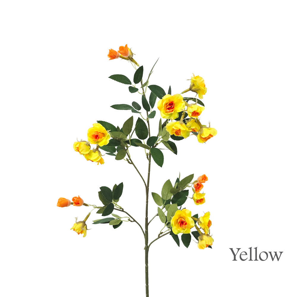 Faux Mini Rose Branch #FF202