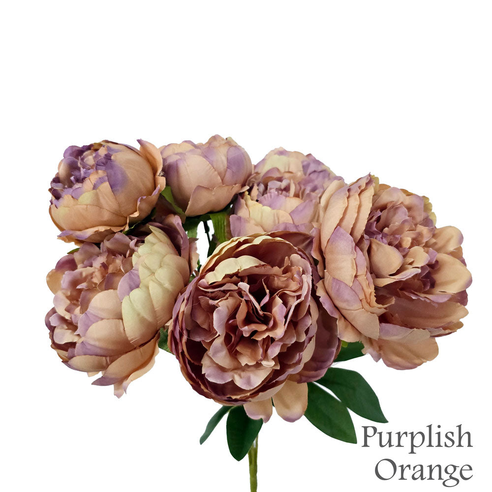 Faux Silk Artificial Austin Rose Flower #FF8