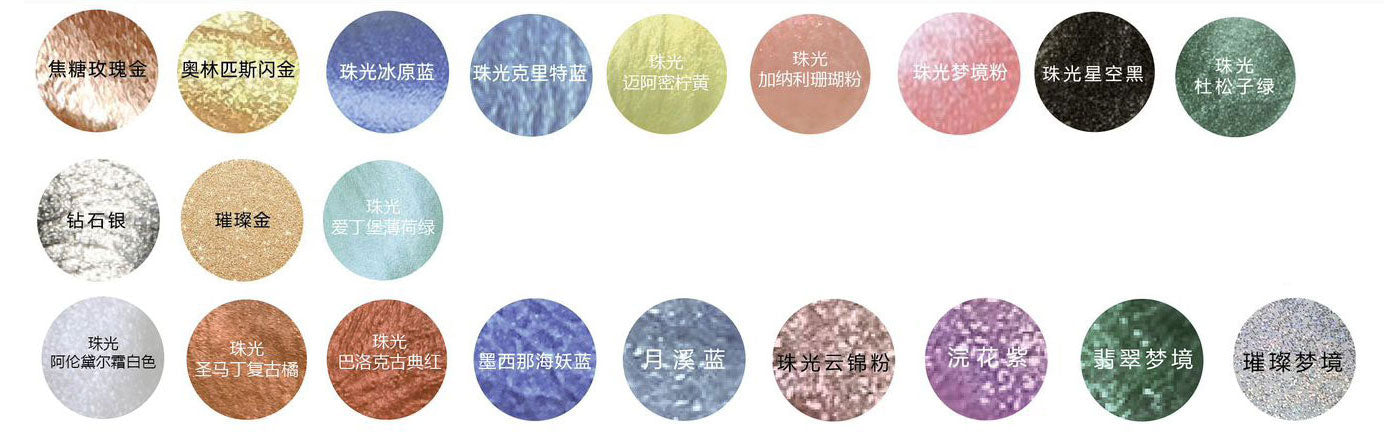 Floral Colour Spray (Glitter)