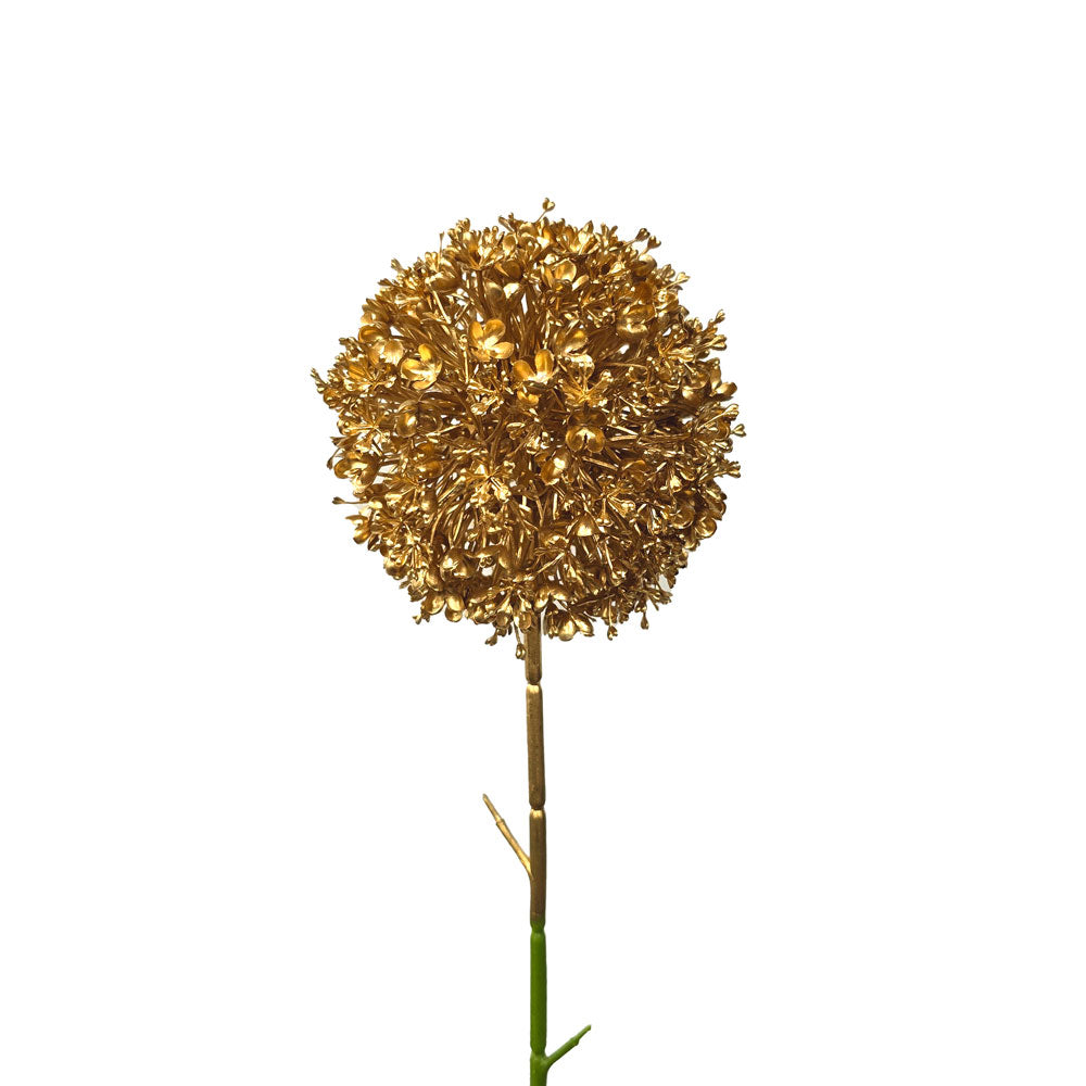 Golden Faux Hydrangea #G13