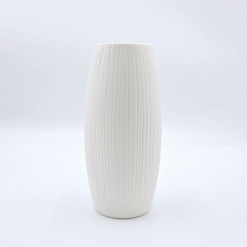 Ceramic vase for an office reception display