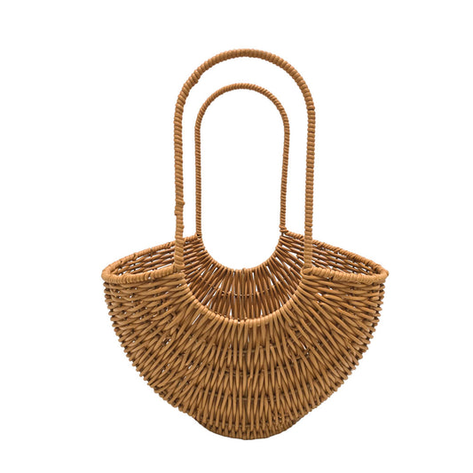 Flower Basket with Handle #B9