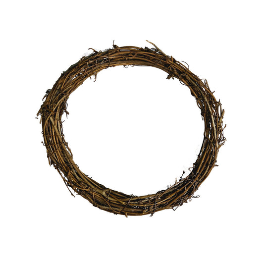 Natural Ratten Wreath Ring (Light Brown) #DFO15