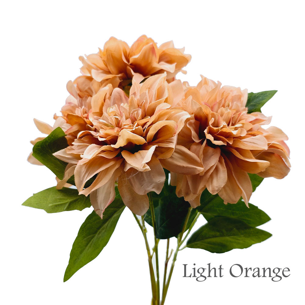 Faux Silk Artificial Dahlia Flower #FF1