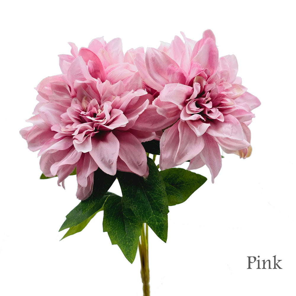 Faux Silk Artificial Dahlia Flower #FF1