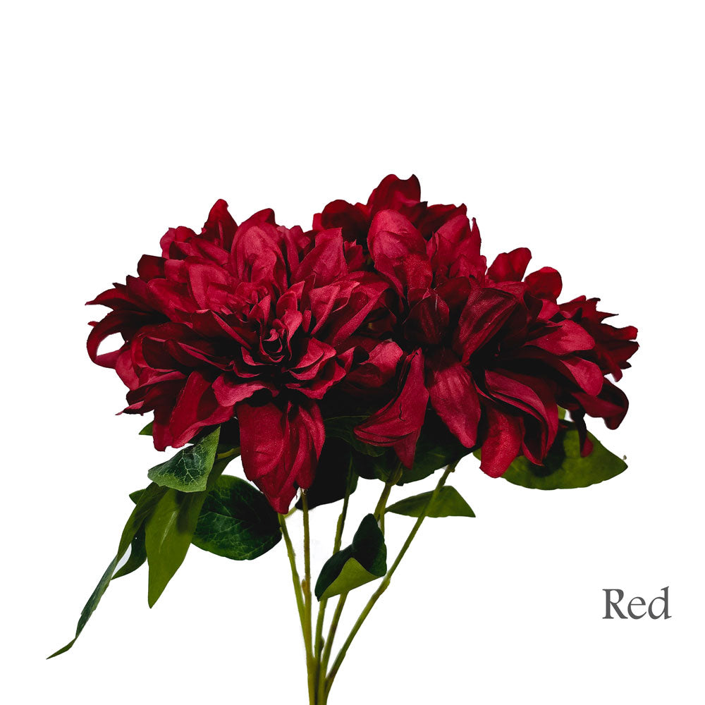 Faux Silk Artificial Dahlia Flower #FF1