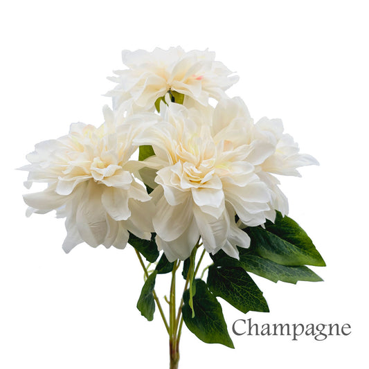 Faux Silk Artificial Dahlia Flower #FF1