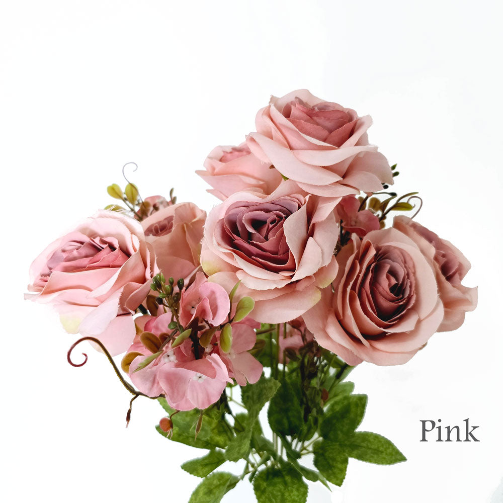 Faux Silk Artificial Rose Flower #FF10