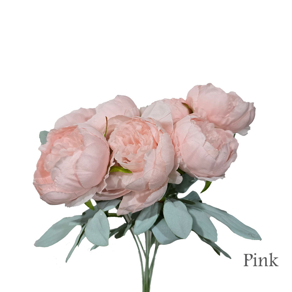 Faux 7 Heads Peony #FF100