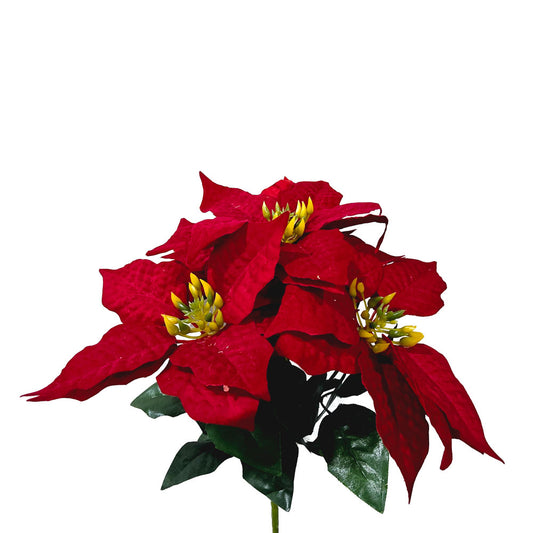 Faux Poinsettia Flower #FF118