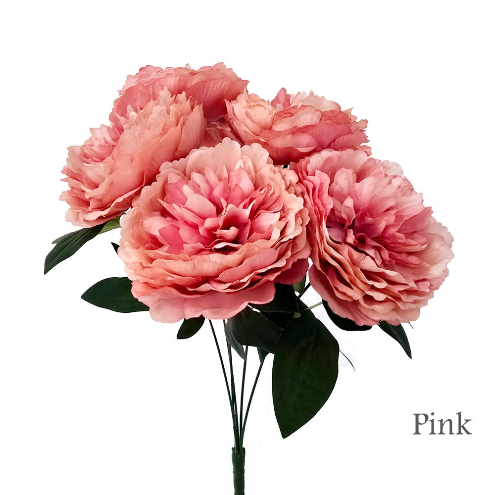 Faux 5 Heads Big Peony #FF167