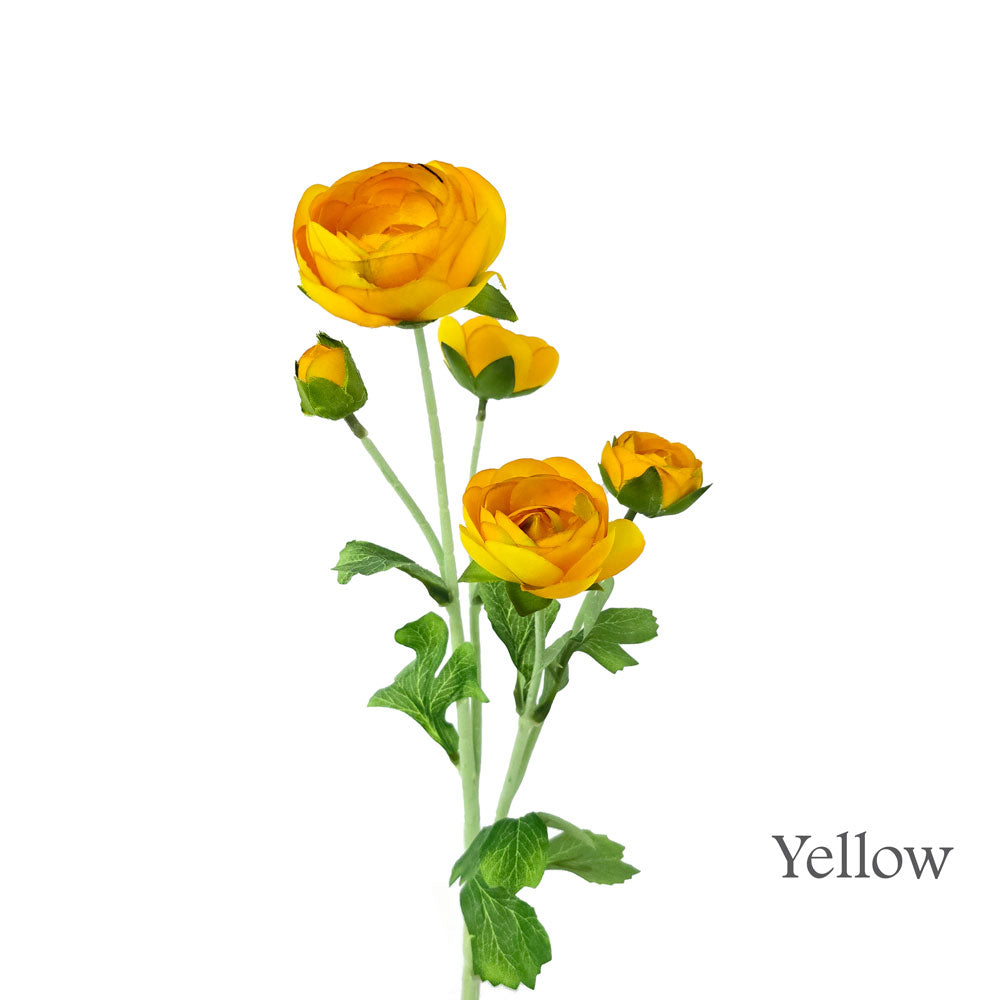 Faux Ranunculus Flower #FF182