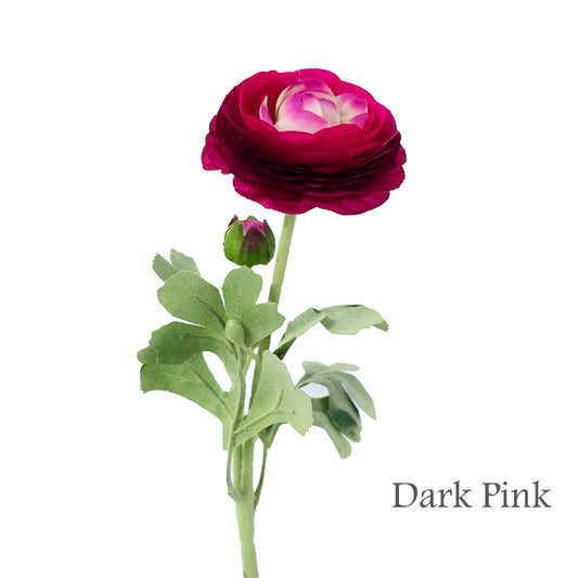 Faux Ranunculus Flower #FF186