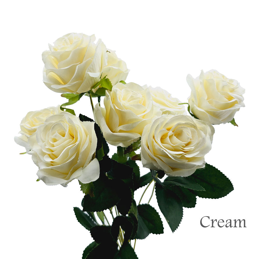 Faux Silk Artificial 10 Heads Rose Flower #FF2