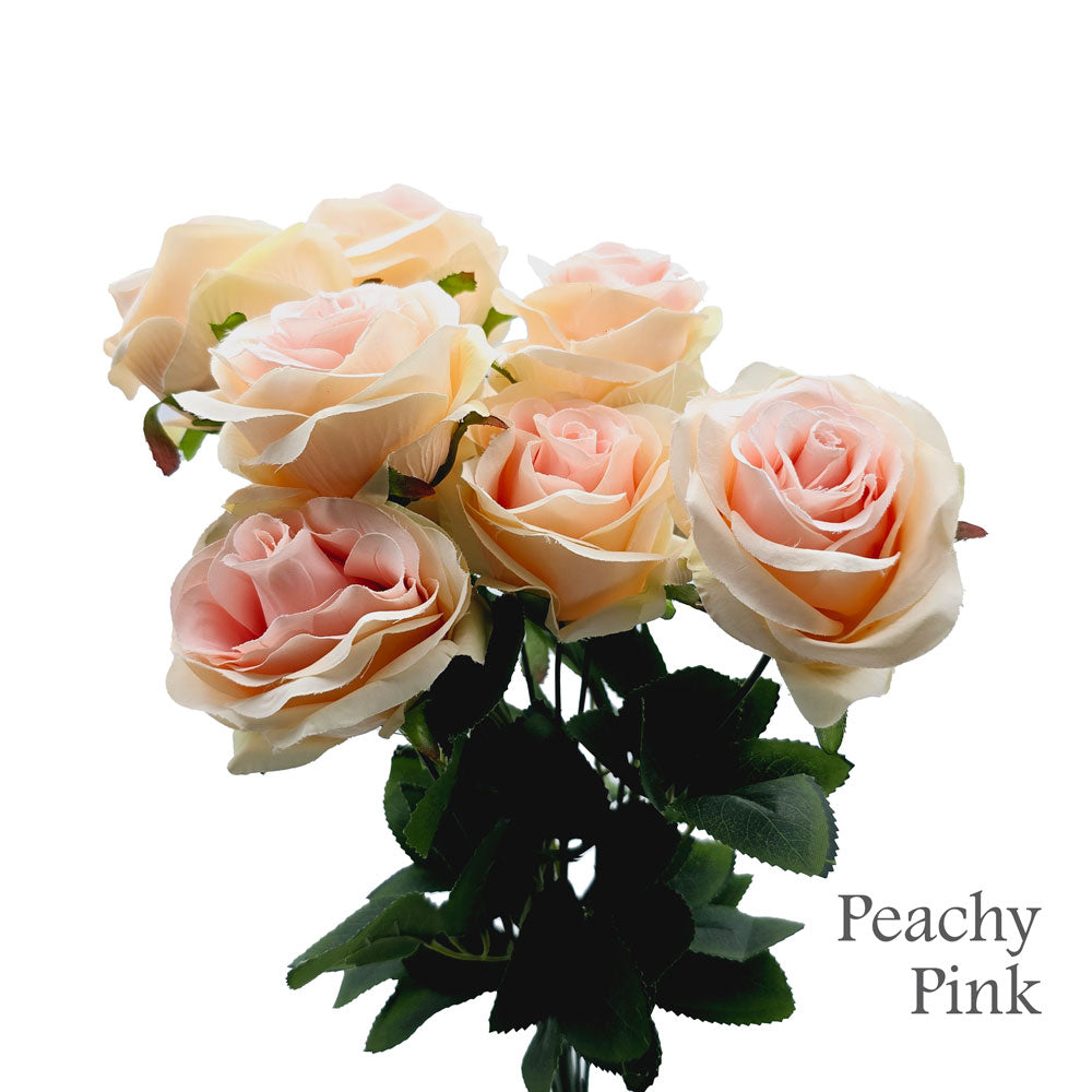 Faux Silk Artificial 10 Heads Rose Flower #FF2