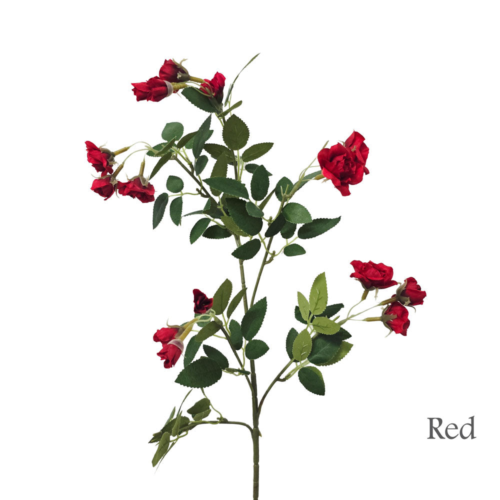 Faux Mini Rose Branch #FF202