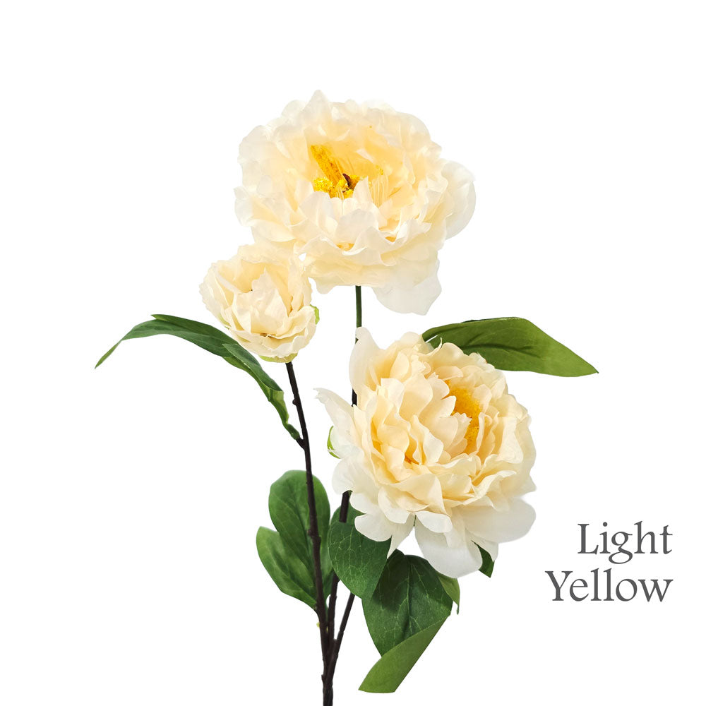 Faux 3 Heads Peony #FF210
