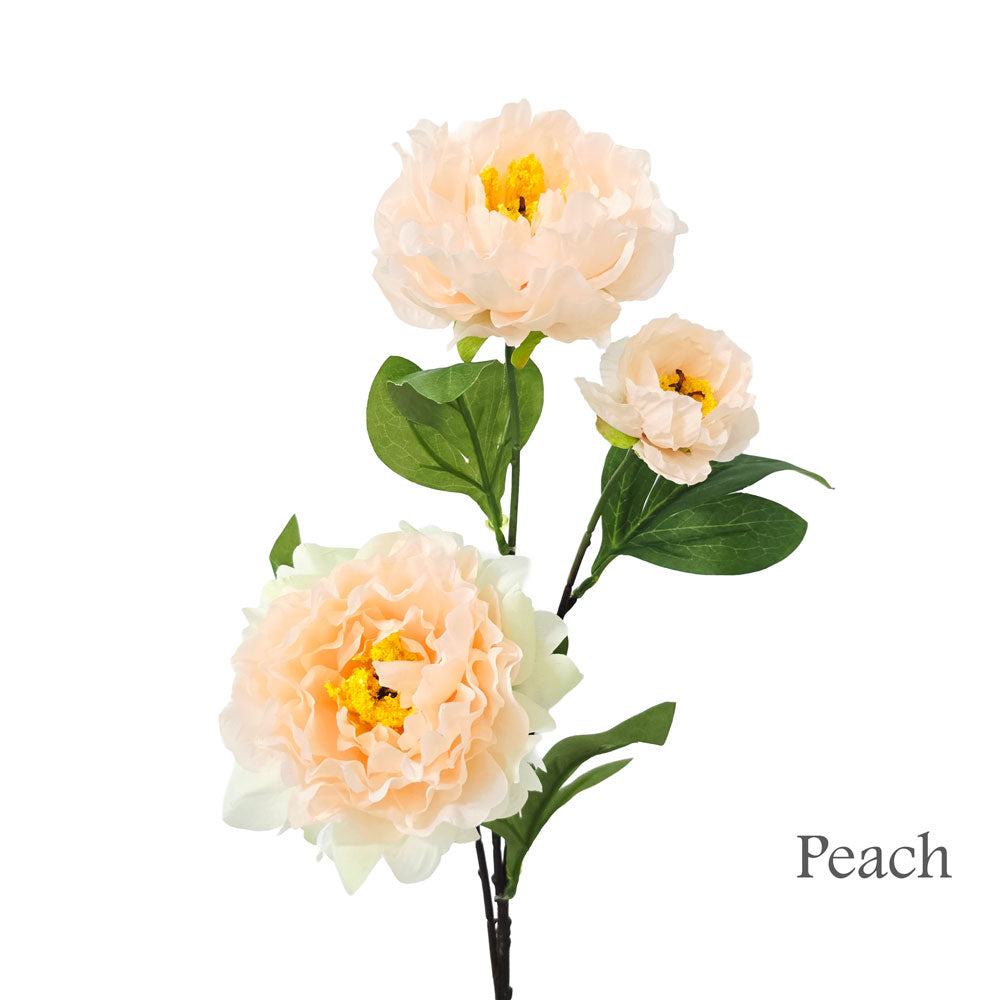 Faux 3 Heads Peony #FF210