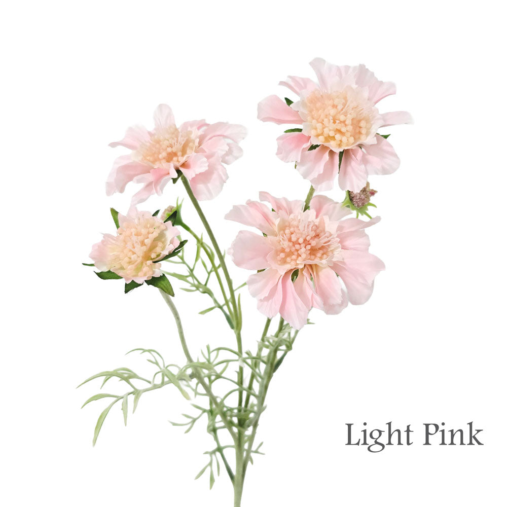 Faux Scabiosa Flower #FF228