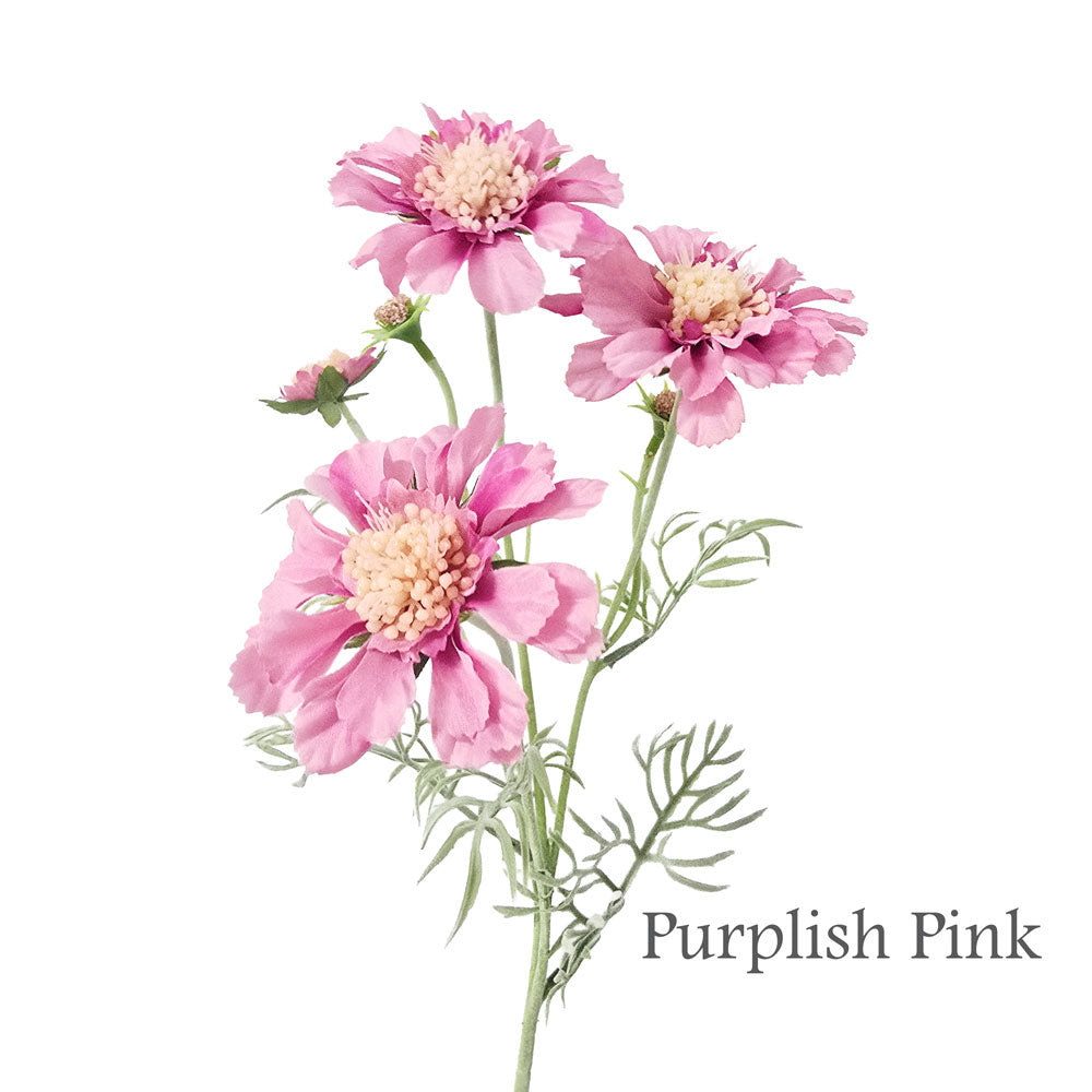 Faux Scabiosa Flower #FF228