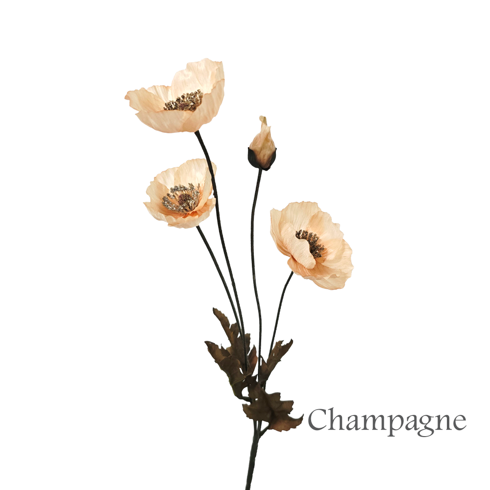 Faux Poppy (Autumn Colours) #FF232