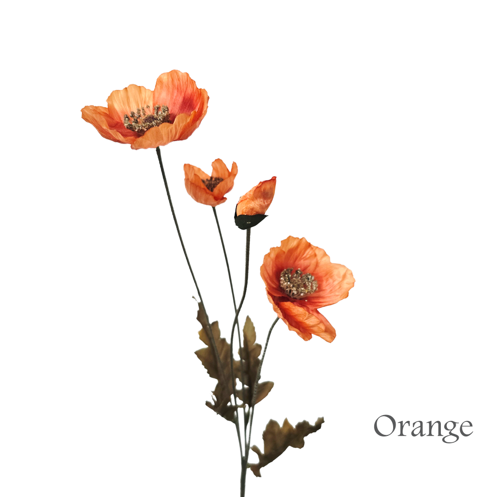 Faux Poppy (Autumn Colours) #FF232