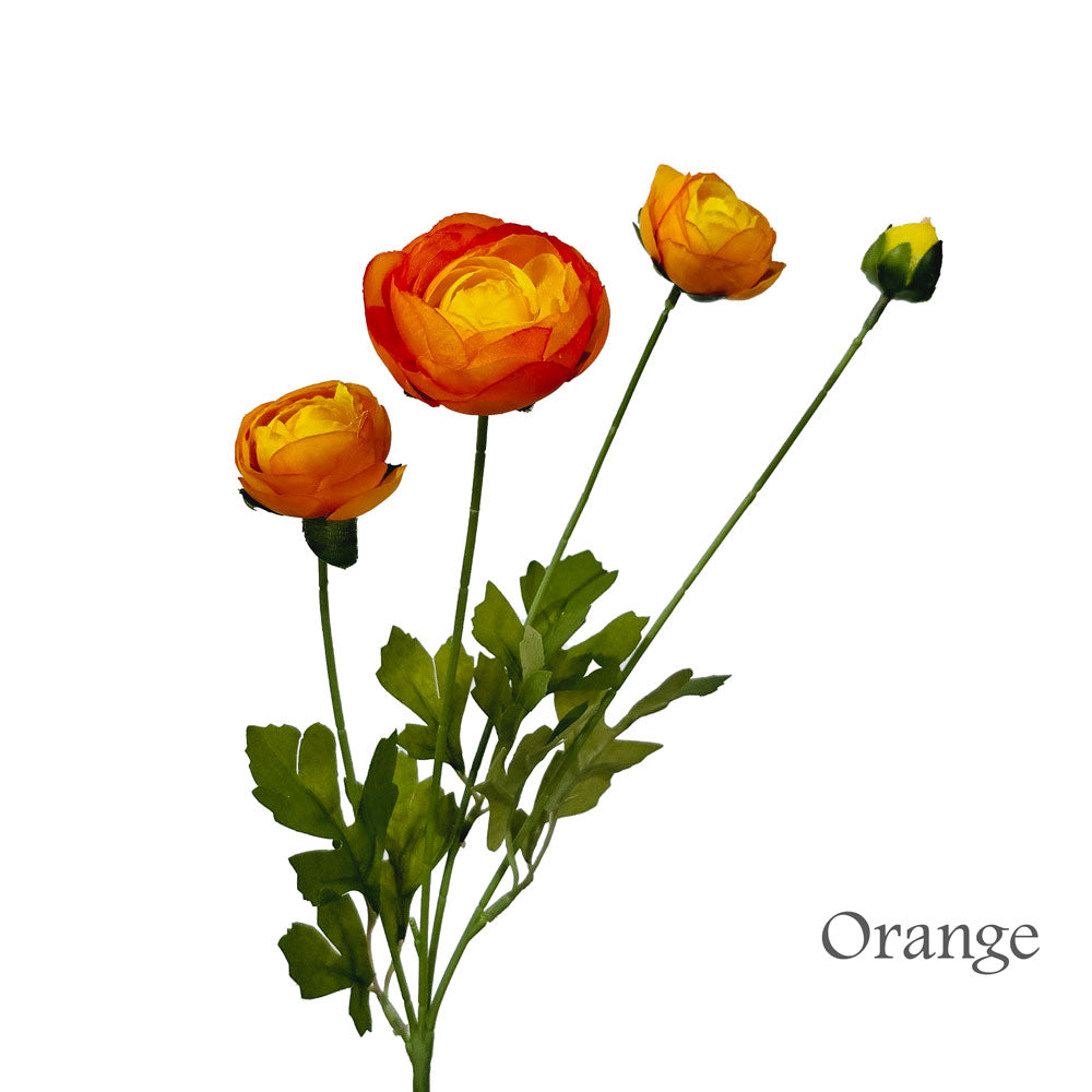 Faux 4 Heads Ranunculus #FF26