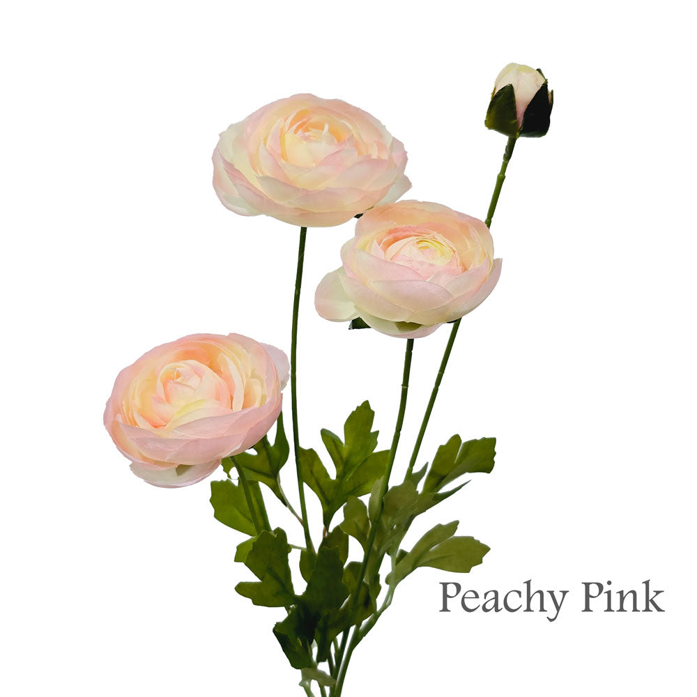 Faux 4 Heads Ranunculus #FF26