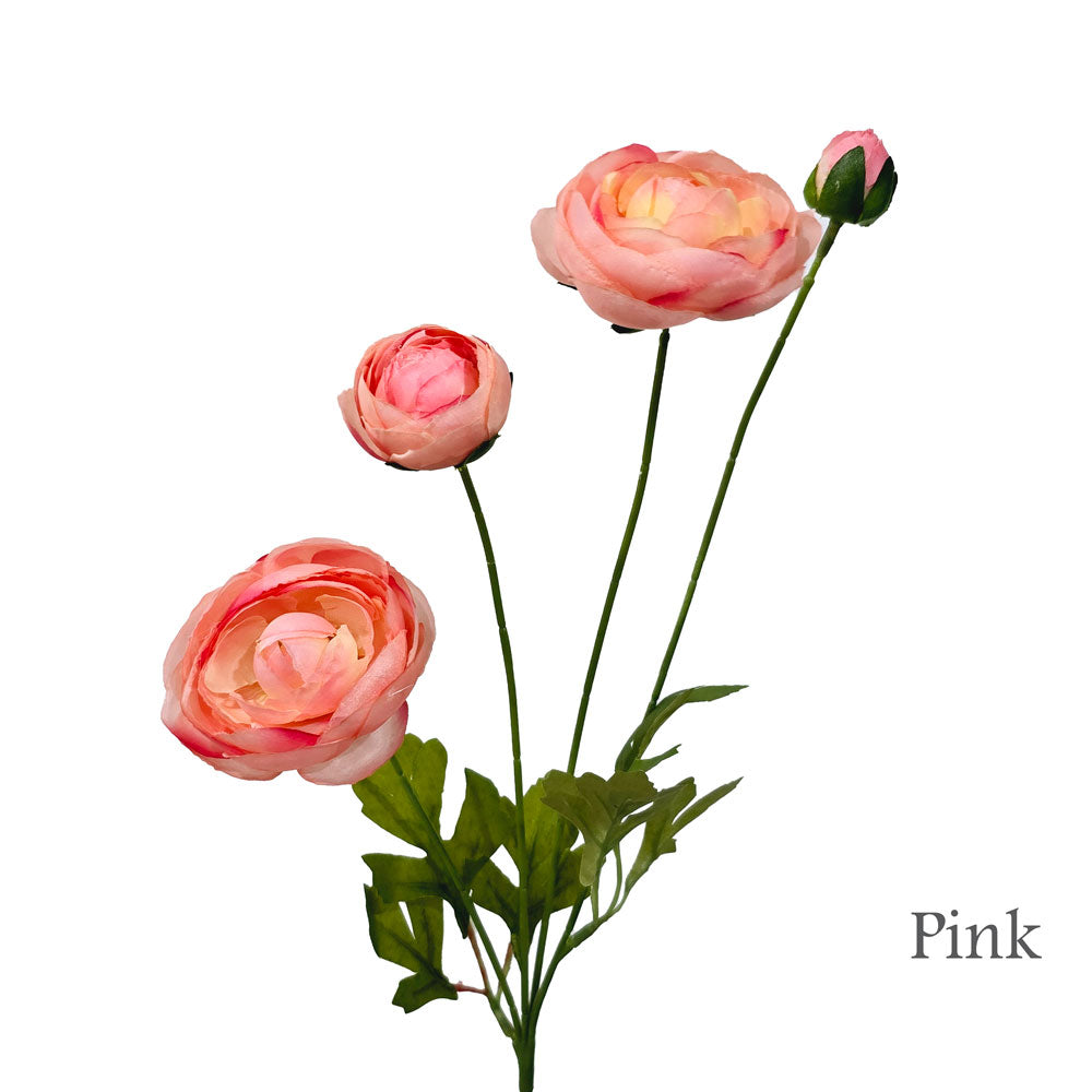 Faux 4 Heads Ranunculus #FF26