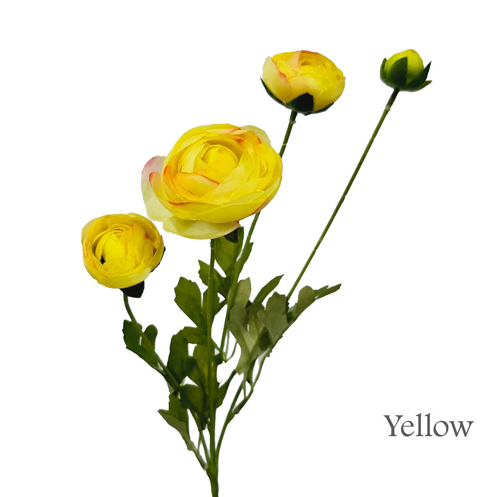 Faux 4 Heads Ranunculus #FF26