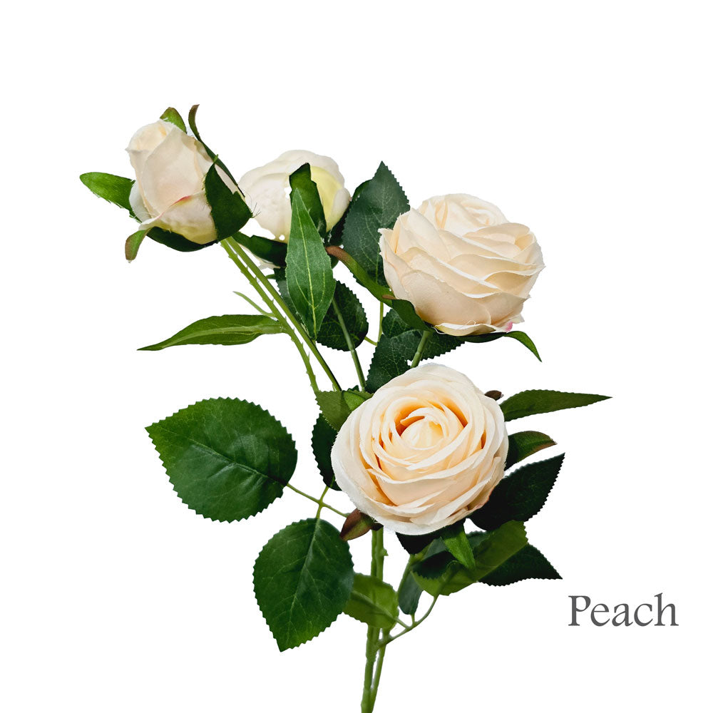 Faux Silk Artificial Rose Flower #FF28