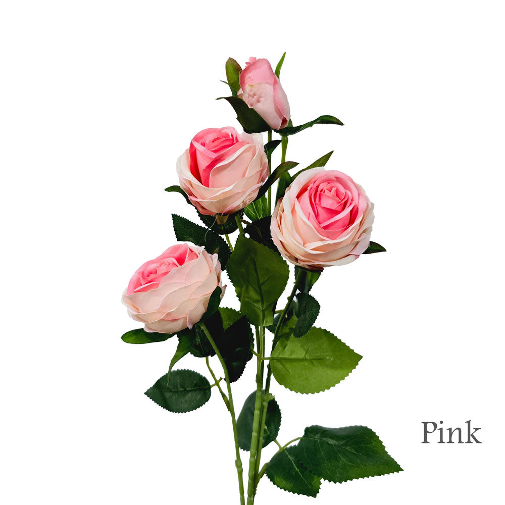 Faux Silk Artificial Rose Flower #FF28