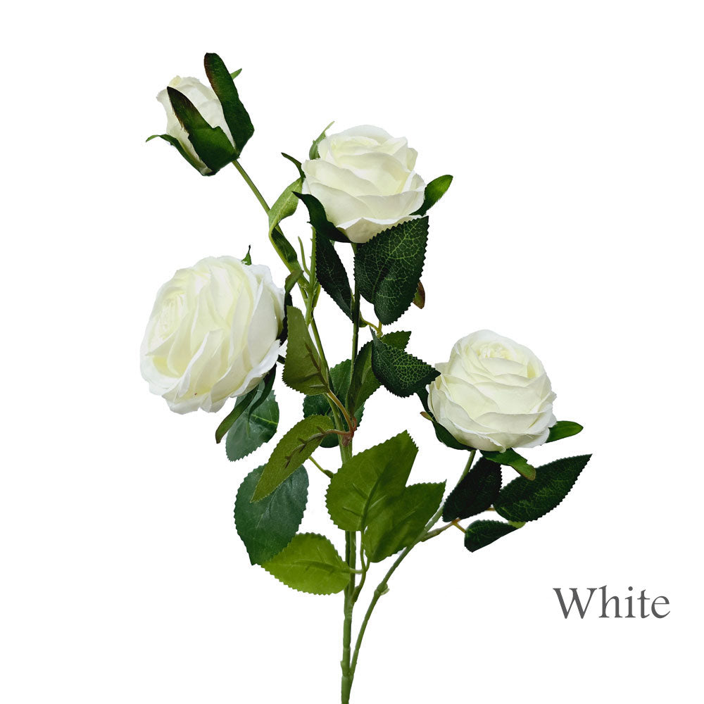 Natural Roses Faux Faux Silk Artificial Rose Flower #FF28 – Lee Flora Wholesale