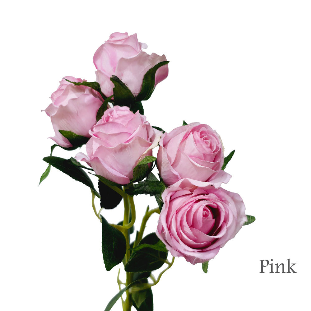 Faux Silk Artificial Rose Flower #FF29