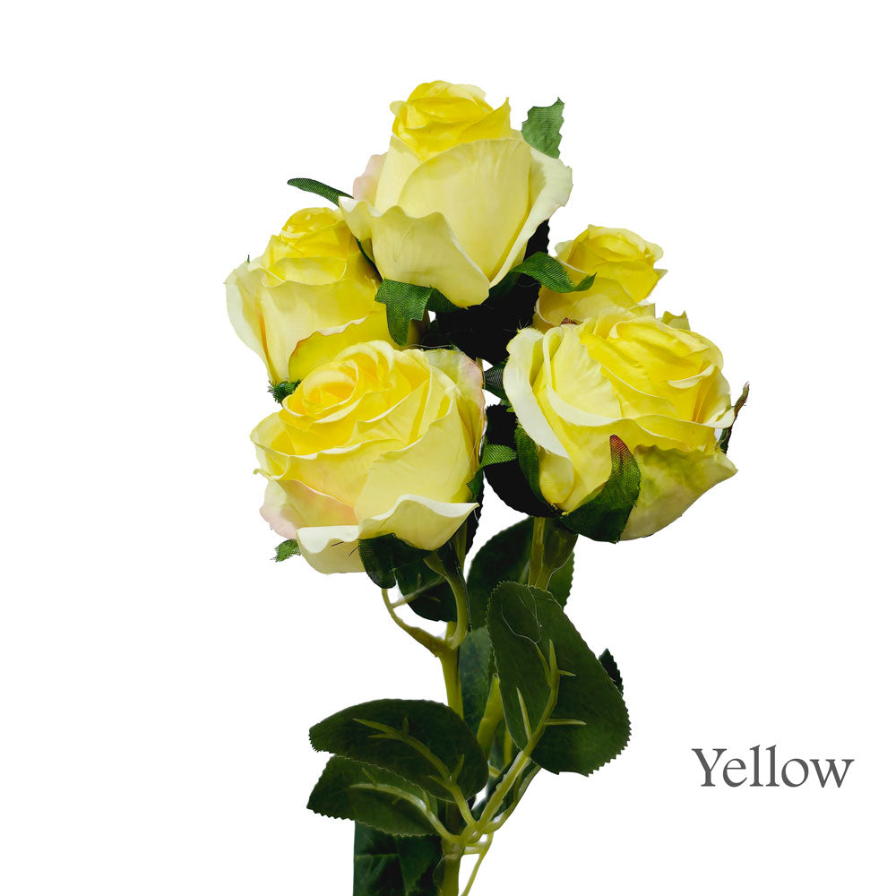 Faux Silk Artificial Rose Flower #FF29