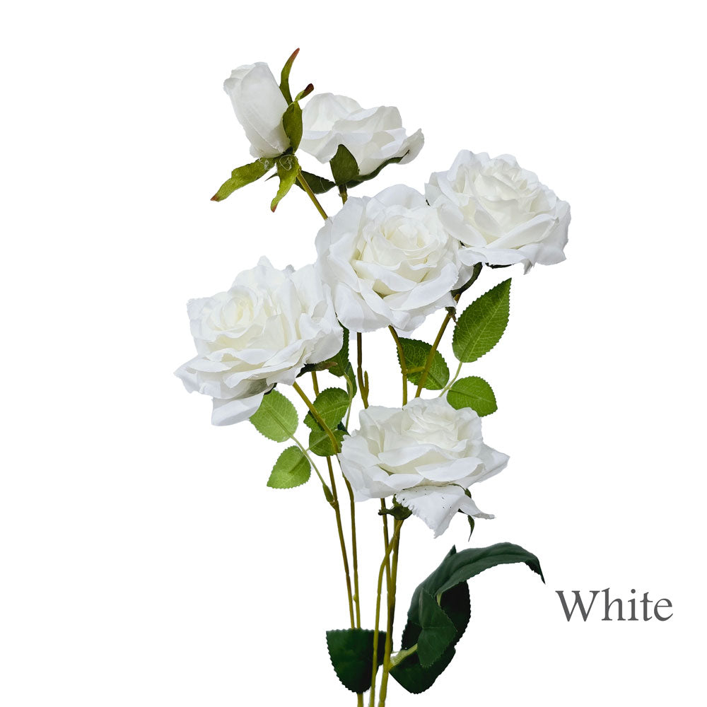 Faux Silk Artificial Rose Flower #FF30