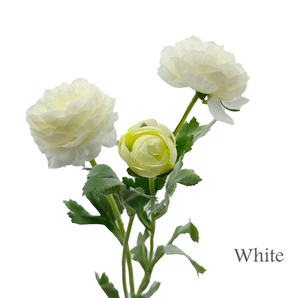 Faux Silk Artificial Austin Rose Flower #FF4