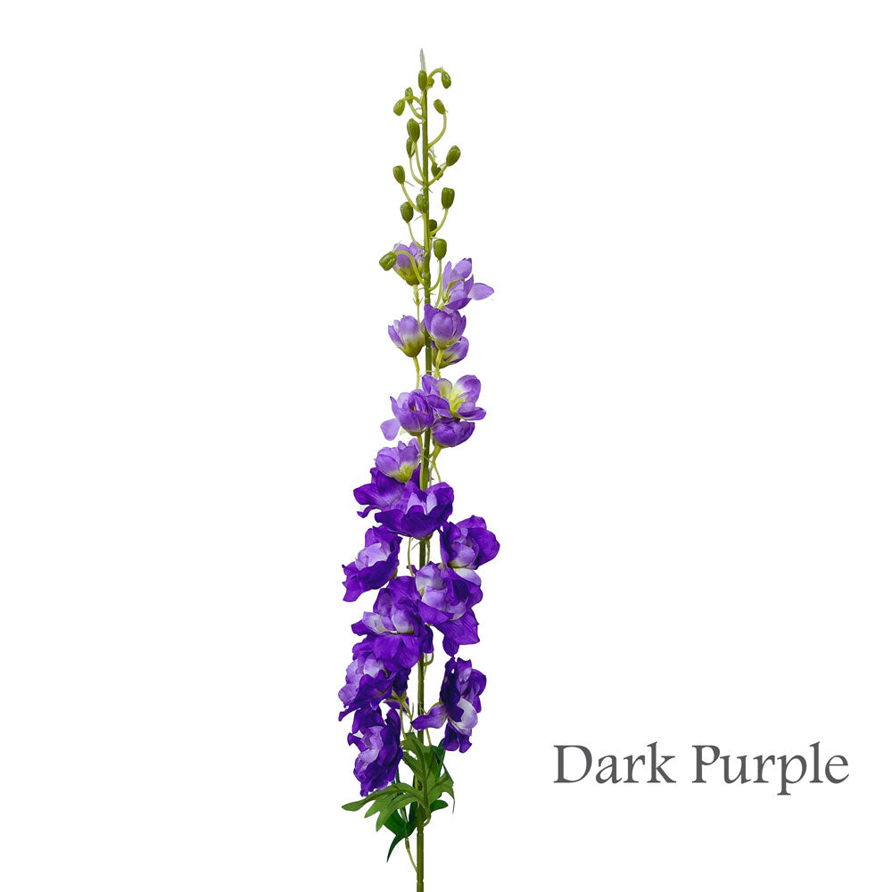 Faux English Delphinium Flower #FF57