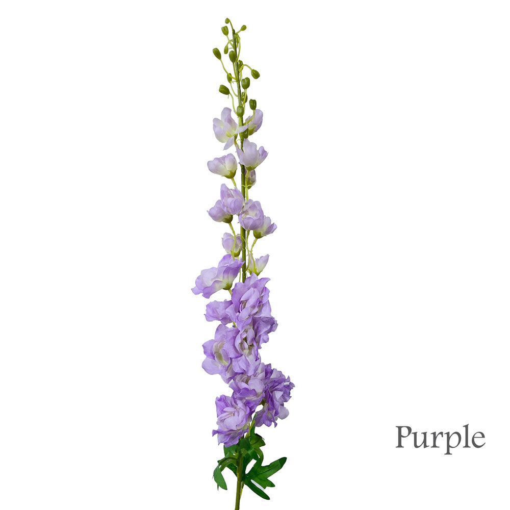 Faux English Delphinium Flower #FF57