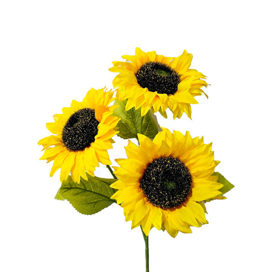 Faux 3 Heads Sunflower #FF59