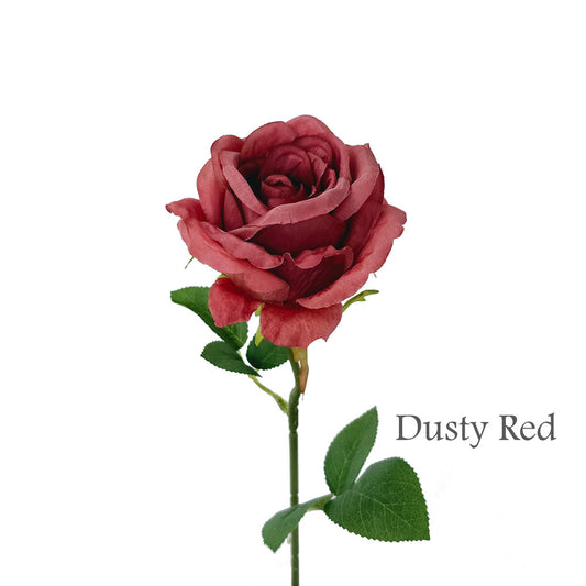 Faux Silk Artificial Rose Flower #FF6