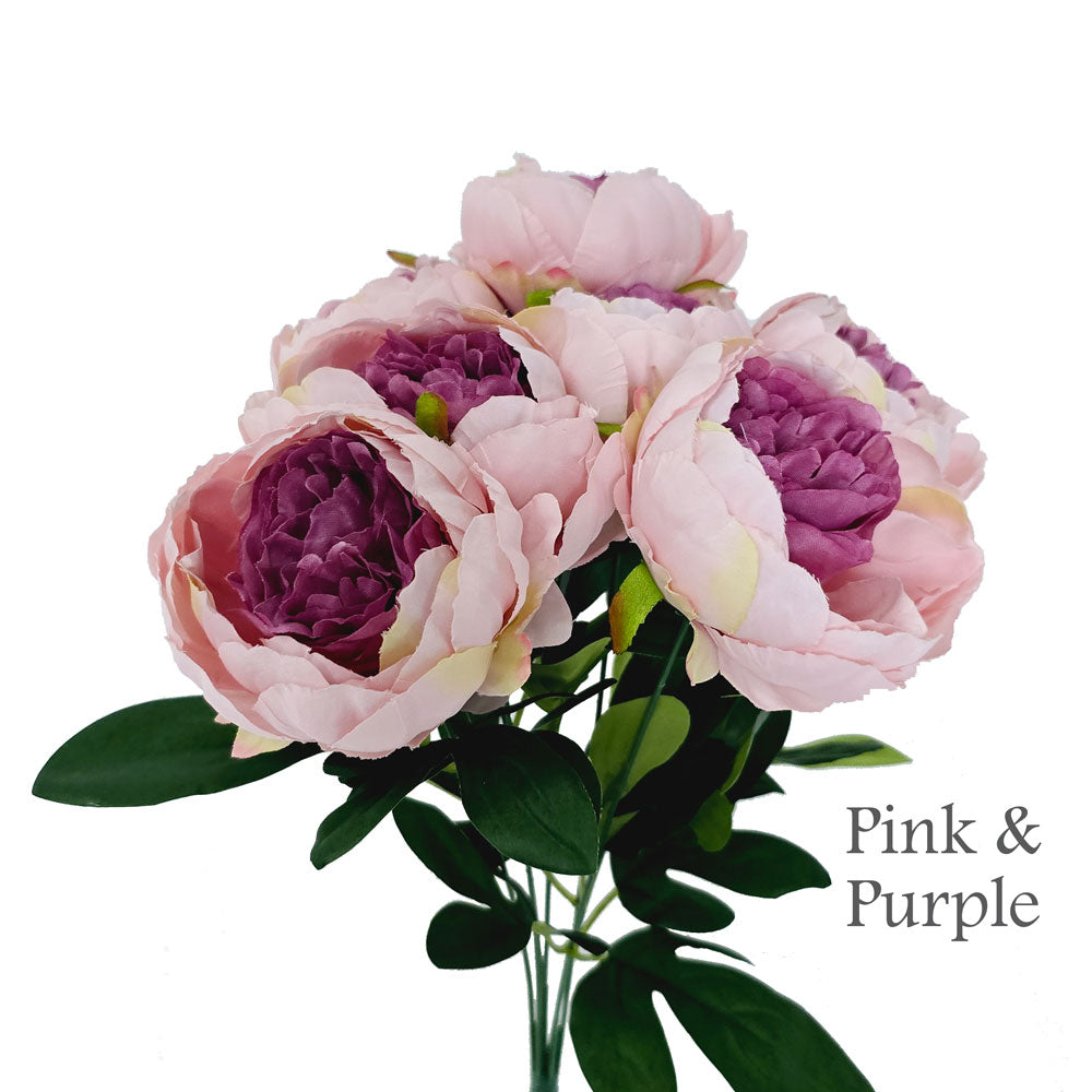 Faux Silk Artificial Austin Rose Flower #FF8