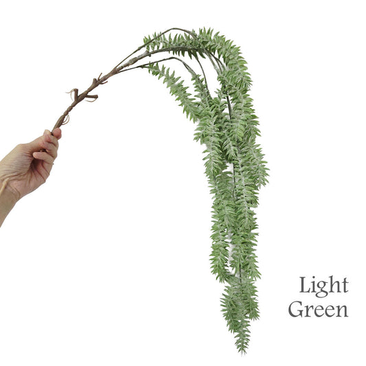 Faux Hanging Huperzia Fern #FFO175