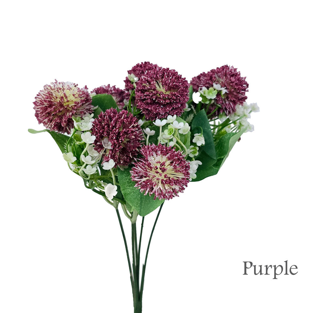 Faux Pom Pom Flower #FM1