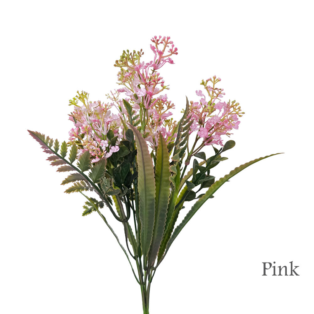 Faux Wild Flower Bush #FM12